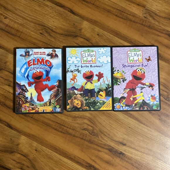 Sesame Street Elmo’s World DVD 📀 Bundle (3) - Picture 2 of 13